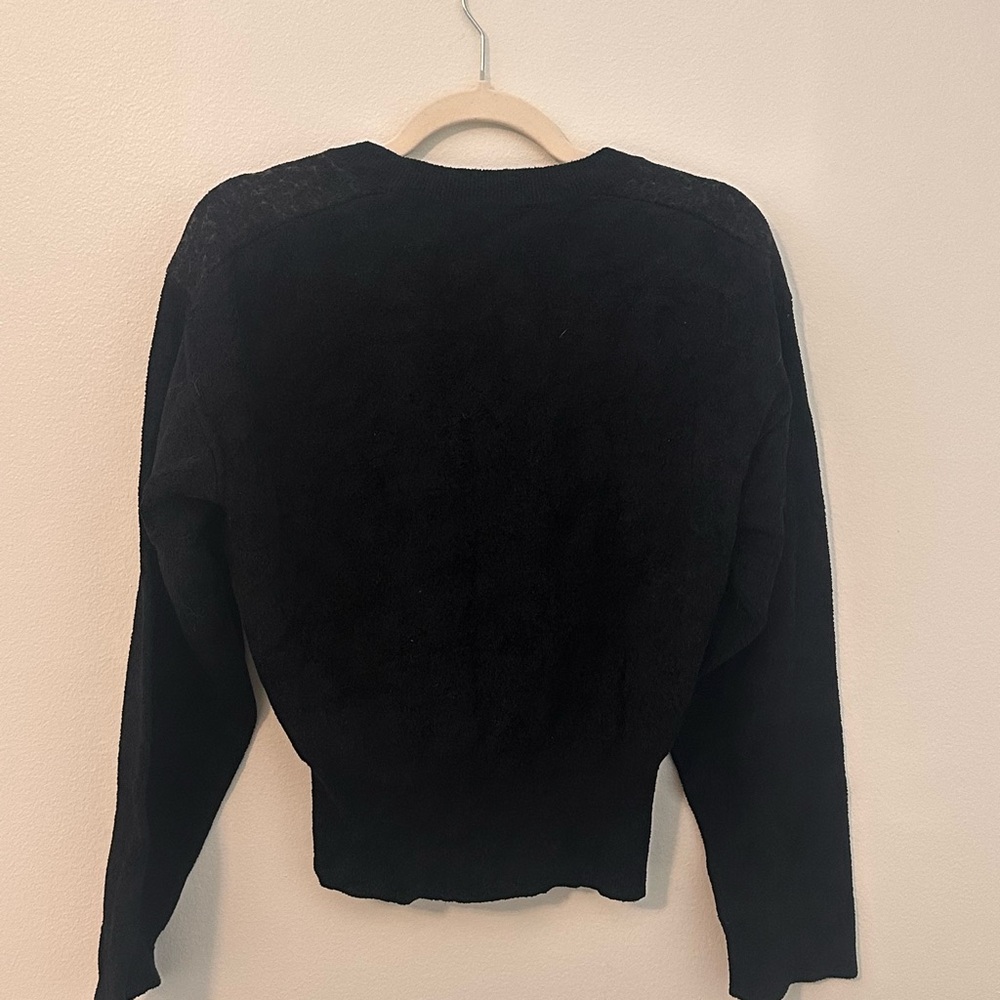 Kenzo Black Sweater with Vibrant Bird Motif $760 - Picture 3 of 8
